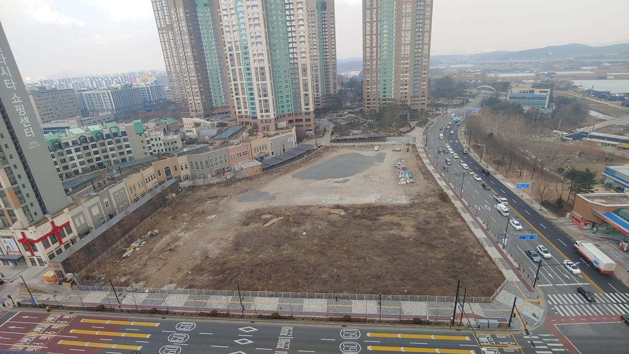 백석동 학교용지. [고양시]