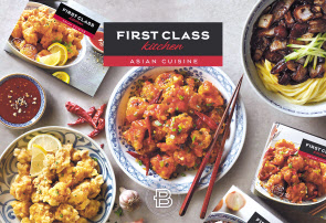 파리바게뜨가 퍼스트 클래스 키친의 새로운 라인으로 아시안 퀴진을 론칭했다. [SPC 제공]