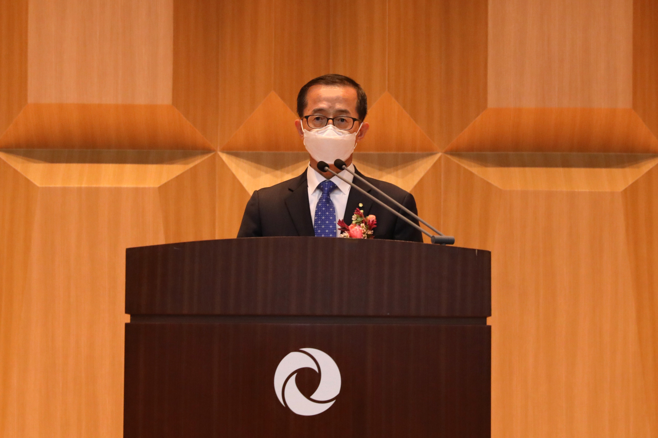 한국부동산원은 손태락 신임 원장이 26일 대구 혁신도시 내 본사 강당에서 취임식을 하고 본격적인 업무에 들어갔다고 밝혔다. [한국부동산원]
