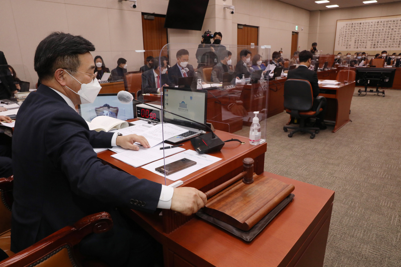 윤호중 법제사법위원장 [연합]