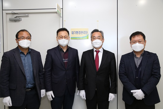 영산강유역청이 지난달 25일 대기환경관리단 출범식을 갖고 대기환경 관리 강화에 나섰다.[영산강환경청 제공]