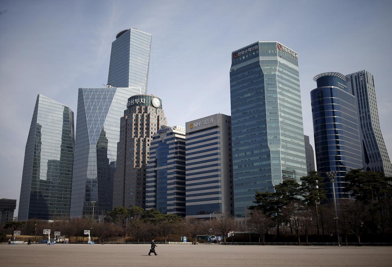 South Korea's financial district of Yeouido, western Seoul. (Reuters)