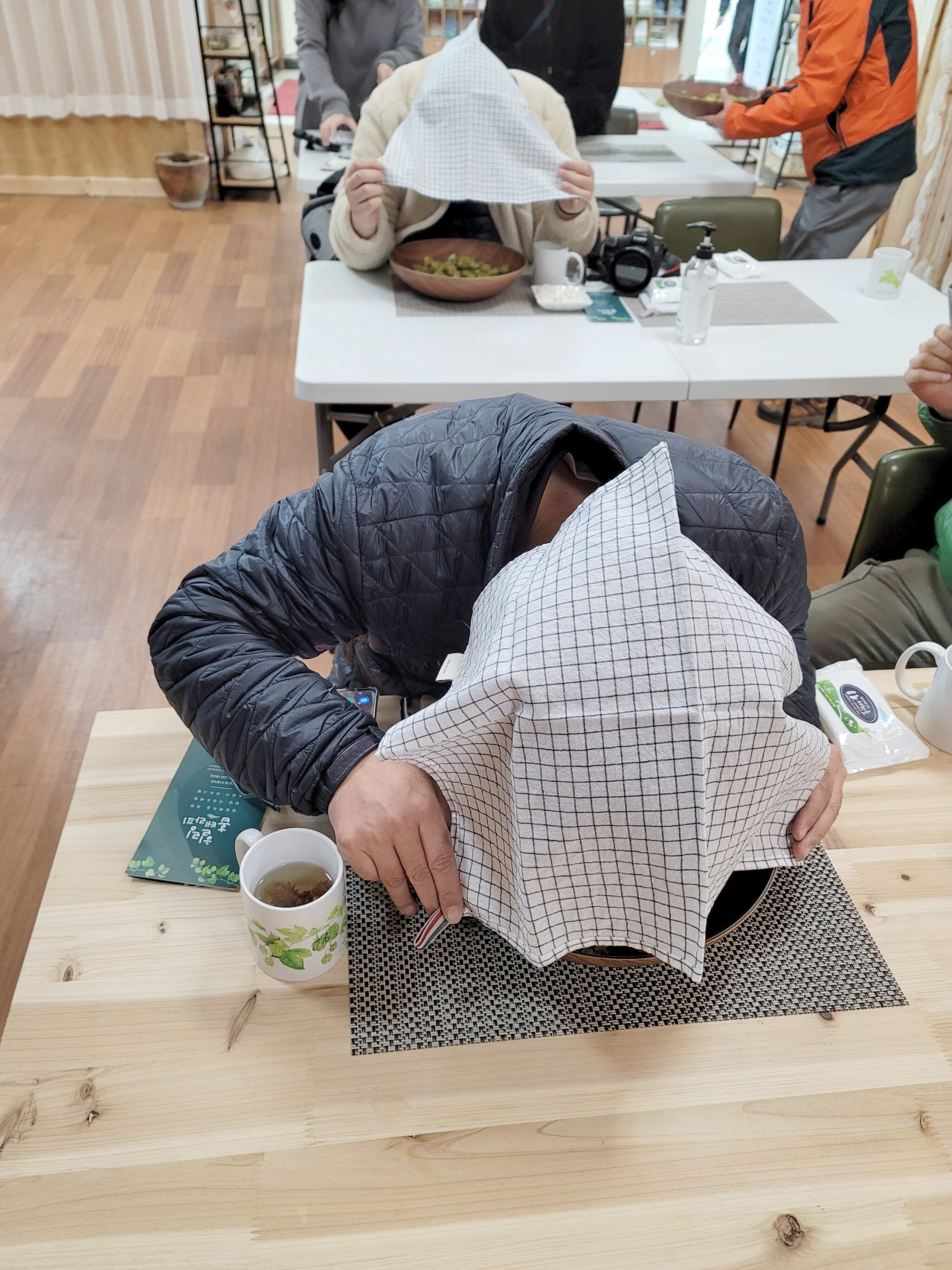 홉테라피, 얼굴과 호흡기