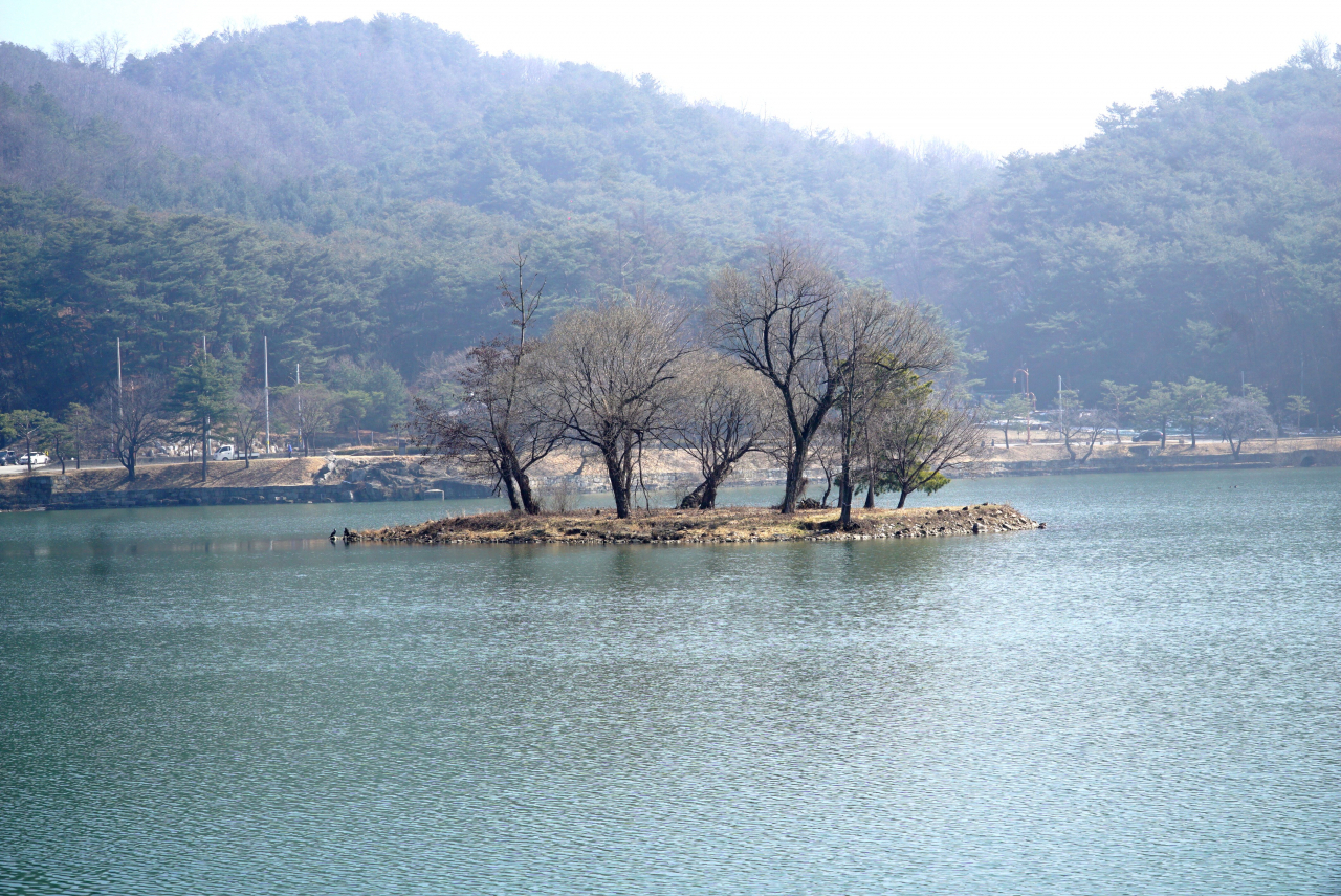 의림지 순주섬