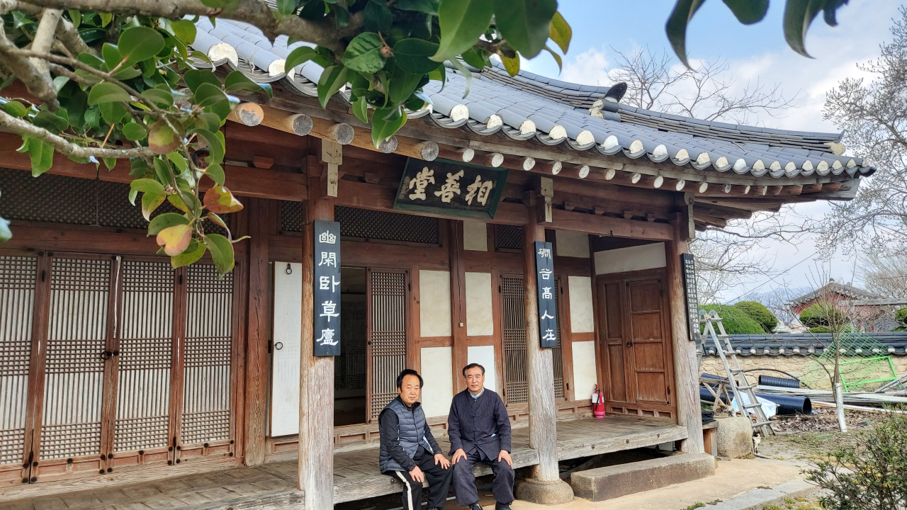 영광 전주이씨 양도공종가 사랑채. 임진왜란 의병청으로 사용되기도 했다