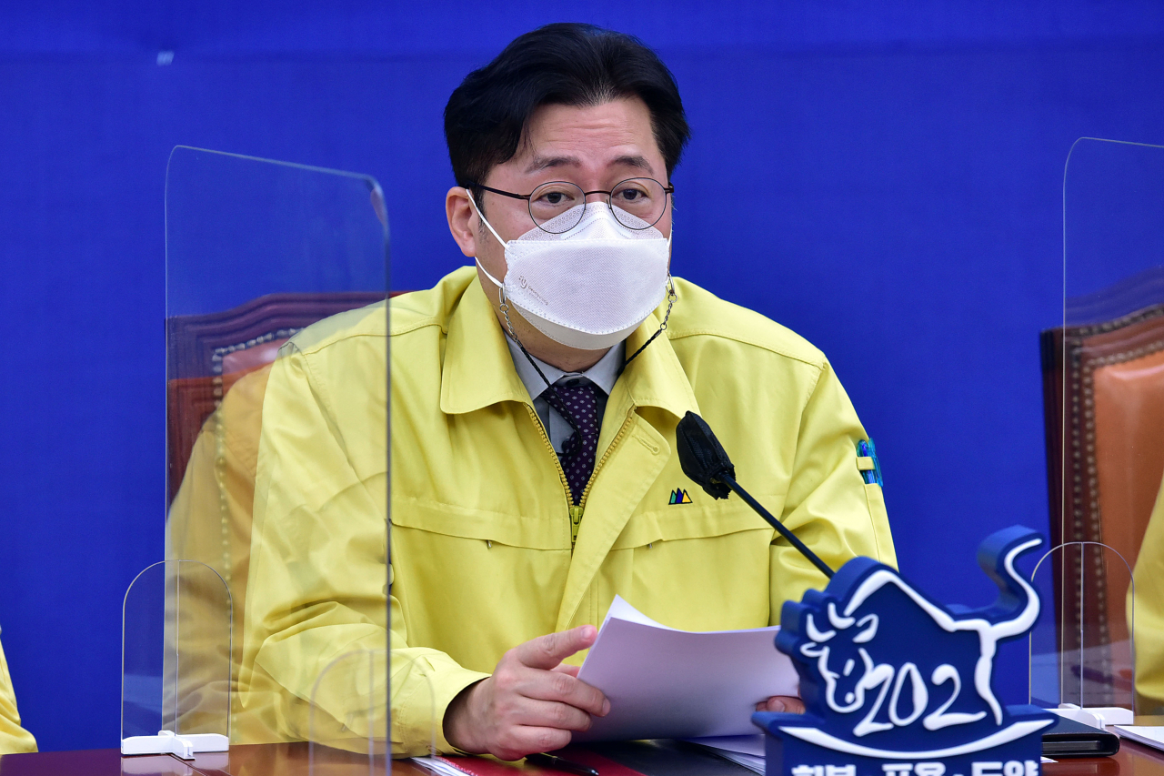 홍익표 더불어민주당 홍익표 정책위의장 [연합]