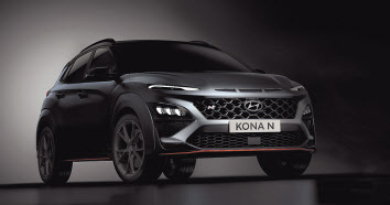 현대차, 코나 N 디자인 티저. [현대차 제공]