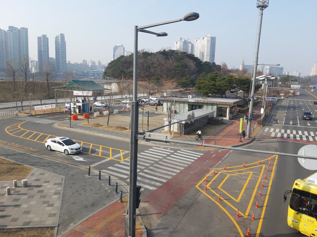 원천호수공원 주차장