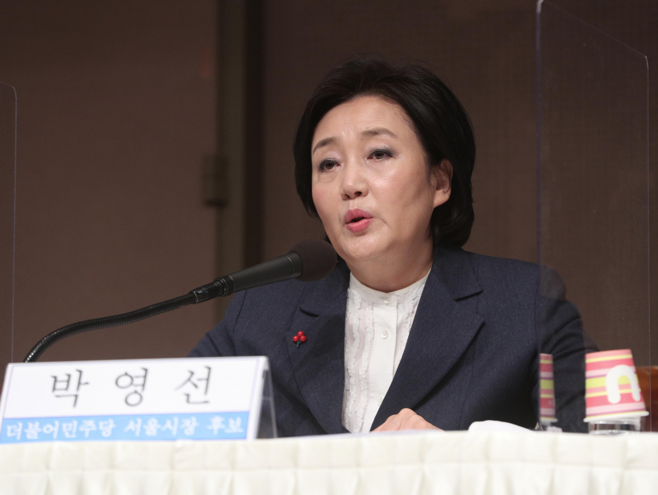 박영선더불어민주당 서울시장 후보. 국회사진기자단