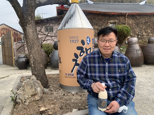 해창주조장 오병인 대표. [전남도 제공]