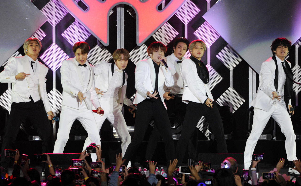 방탄소년단(BTS). [AP]
