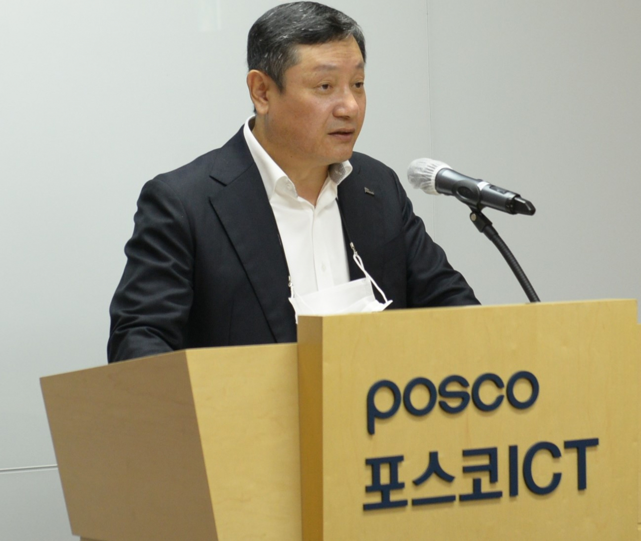 정덕균 포스코ICT 대표이사 [포스코ICT 제공]