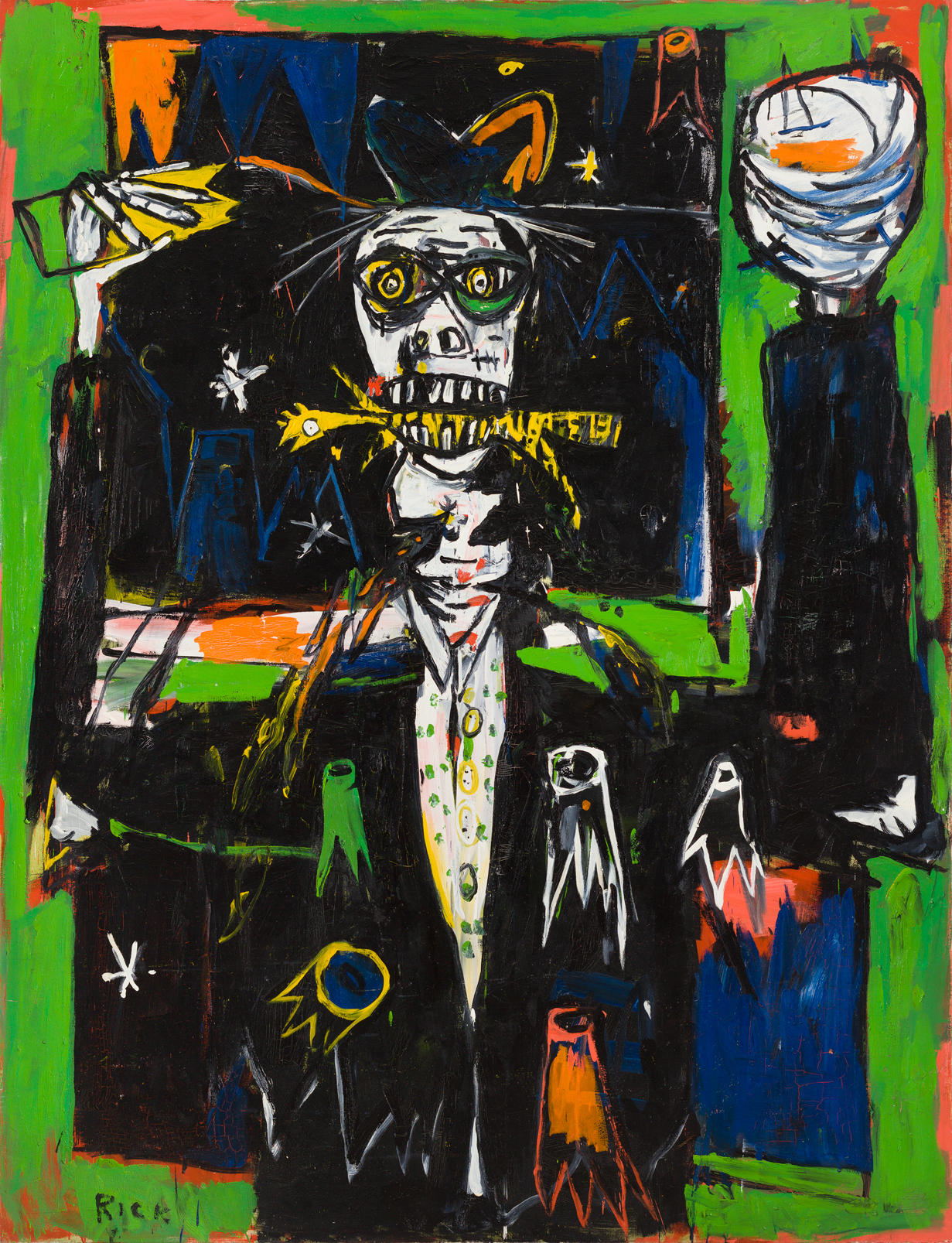 릭 프롤, Bandage, 1982-3, Oil on canvas, 223.58 x 170.2 cm[사진제공=리안갤러리]