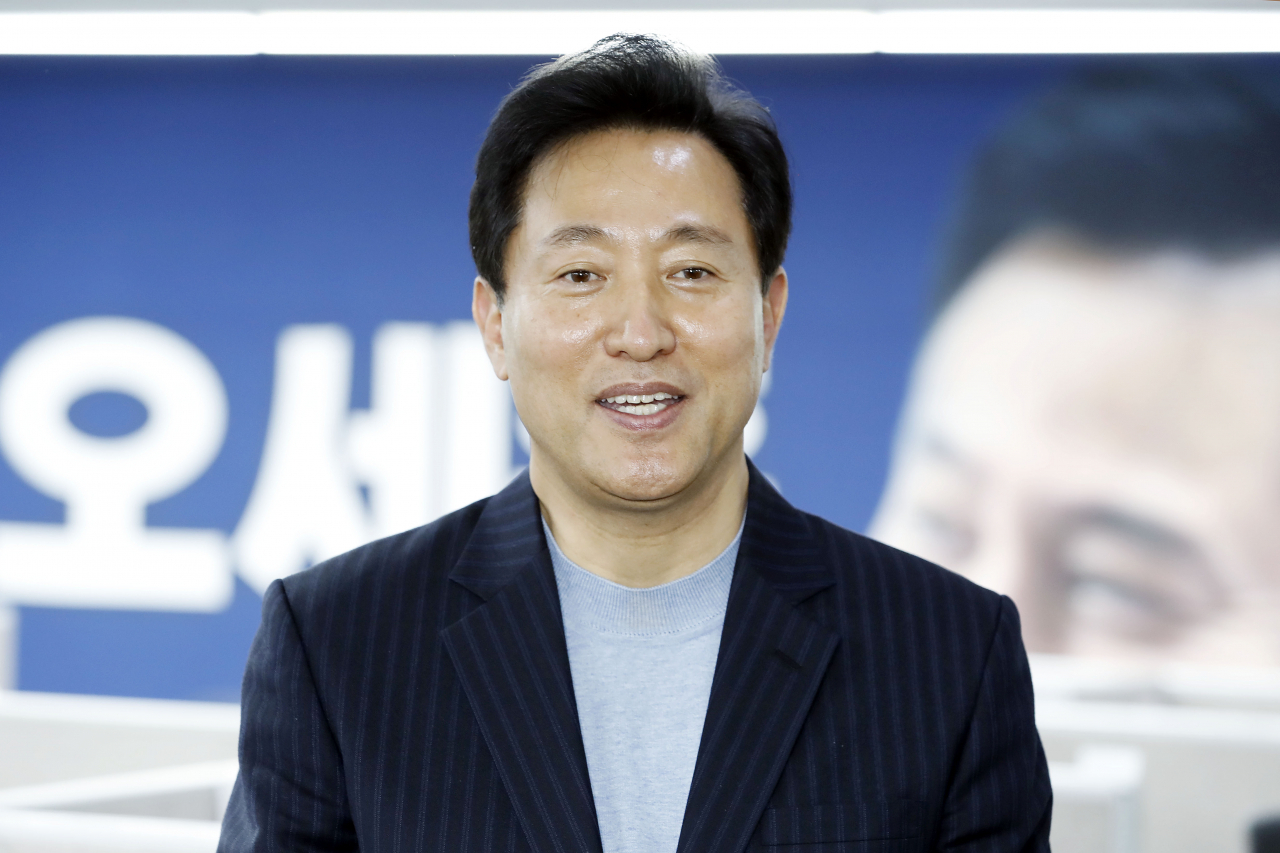 오세훈 국민의힘 서울시장 후보. [연합]