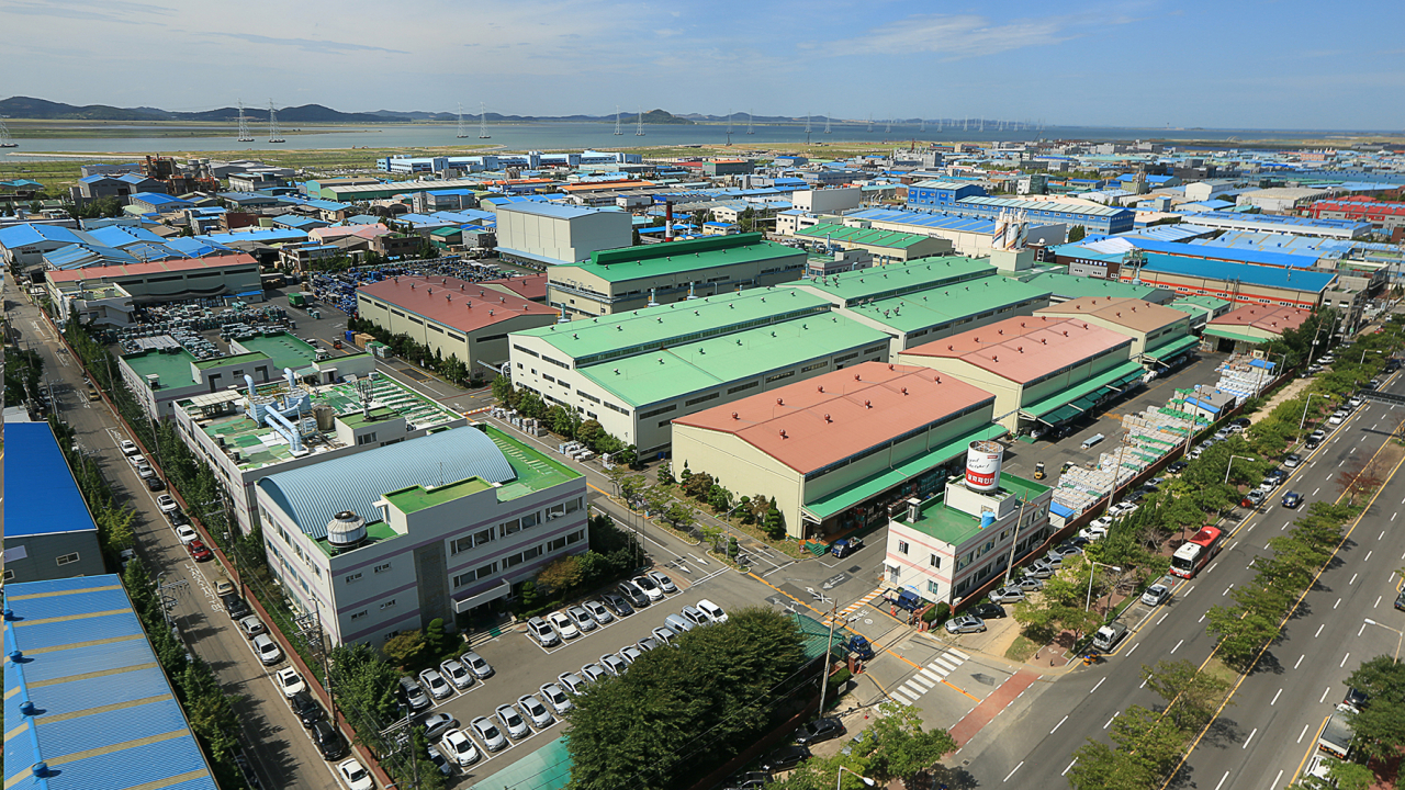 삼화페인트 안산공장 전경. [삼화페인트 제공]