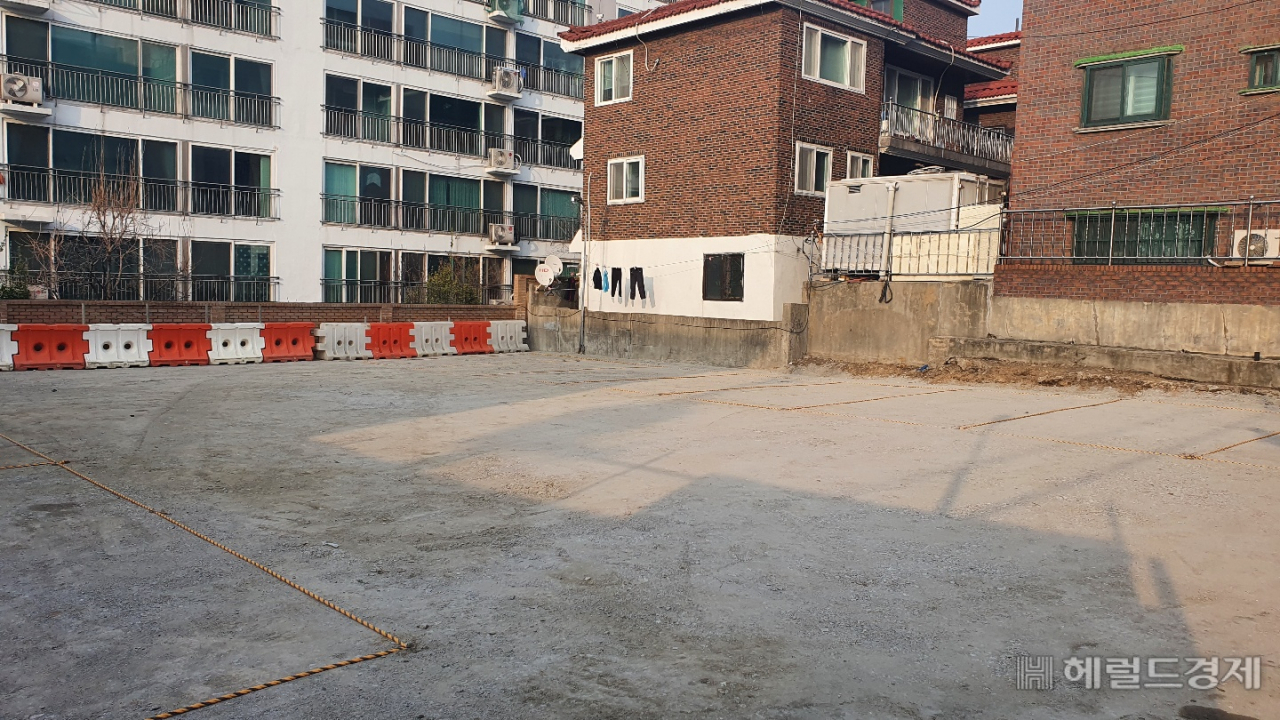 독산3동 임시주차장 부지. [금천구 제공]