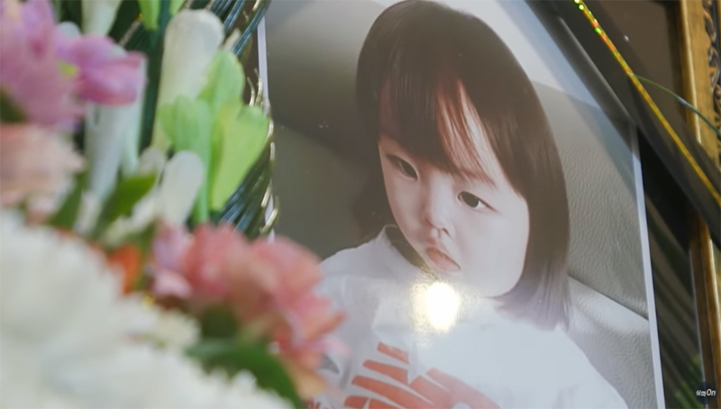 경북 구미 한 빌라에서 숨진 채 발견된 3세 여아의 생전 모습. [MBC ‘실화탐사대’ 유튜브 영상 캡처]