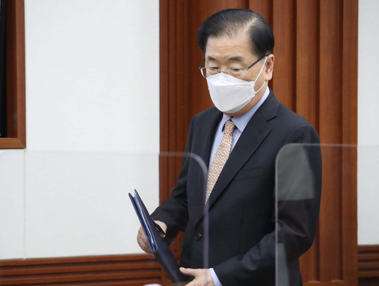 정의용 외교부 장관. [연합]