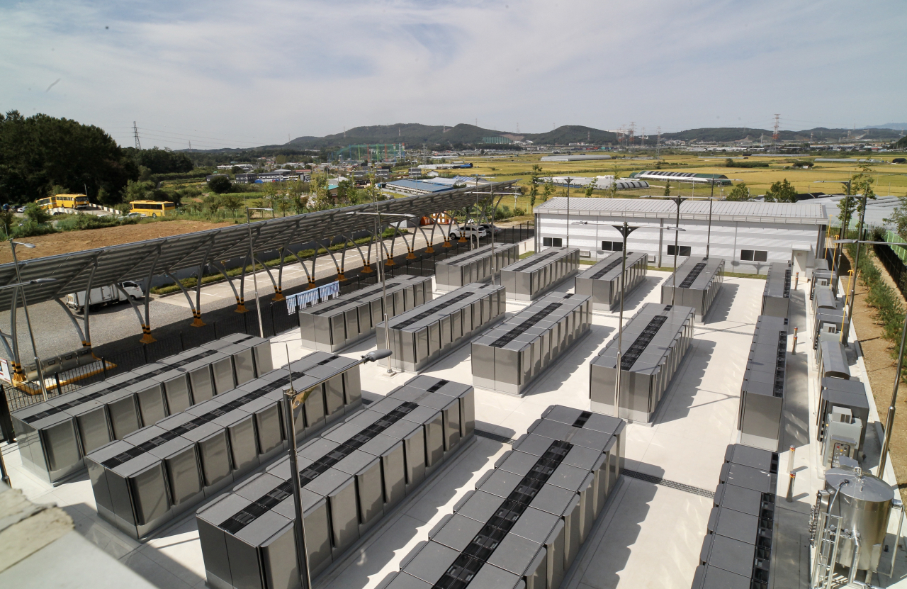 한국동서발전 파주연료전지 발전소 전경［한국동서발전 제공］