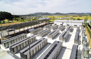 한국동서발전 파주연료전지 발전소 전경.[한국동서발전 제공]