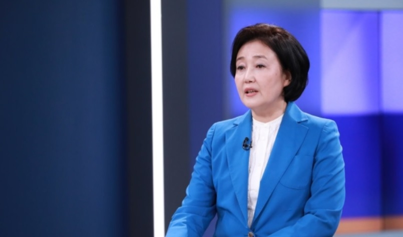 박영선 더불어민주당 서울시장 후보[연합]