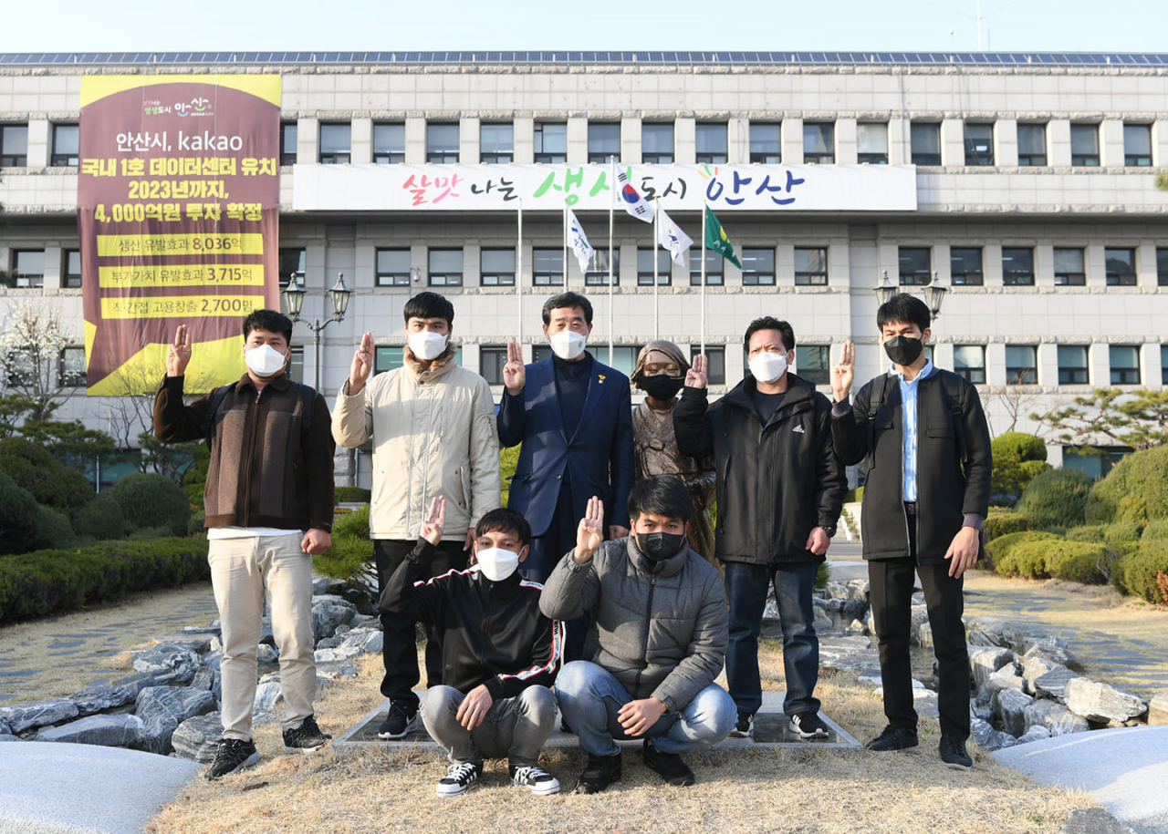 윤화섭 안산시장 페북 캡처.