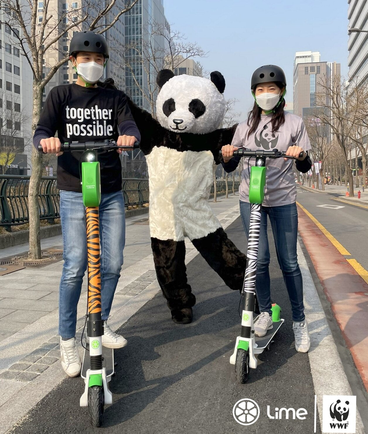 공유 킥보드 라임, 세계자연기금(WWF)과 ‘정글 라이드’ 캠페인 진행