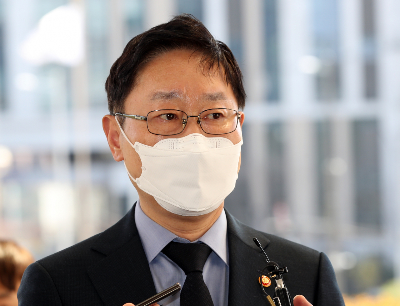 박범계 법무부 장관. [연합]