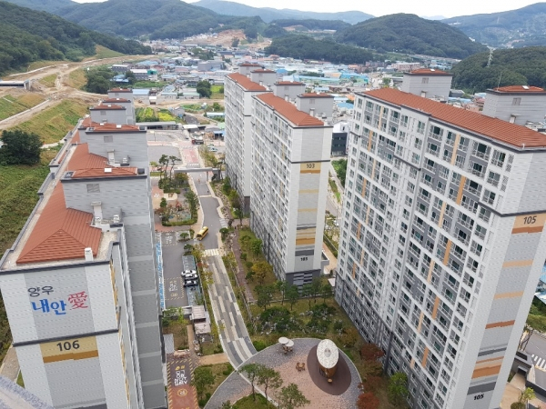 경기 광주시 오포문형 양우내안애아파트. [양우건설 제공]