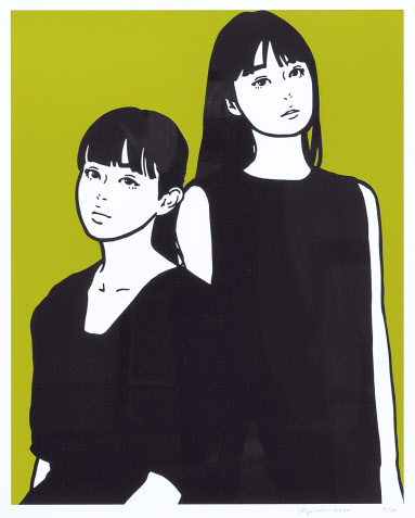 키네, Untitled: D, 57&times;45.6cm, 스크린프린트, 2020