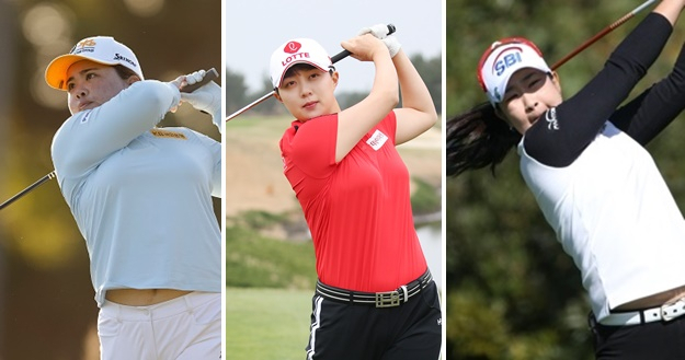 박인비, 김효주, 김아림(왼쪽부터) [게티이미지][KLPGA 제공]