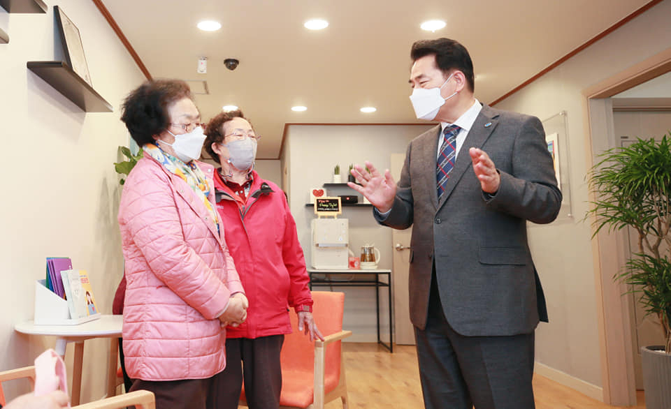 백군기 용인시장 페북 캡처.