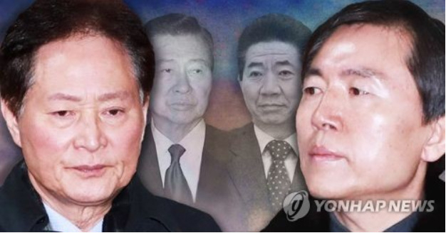 김대중·노무현 전 대통령 뒷조사한 최종흡(좌)과 김승연(우)[연합]