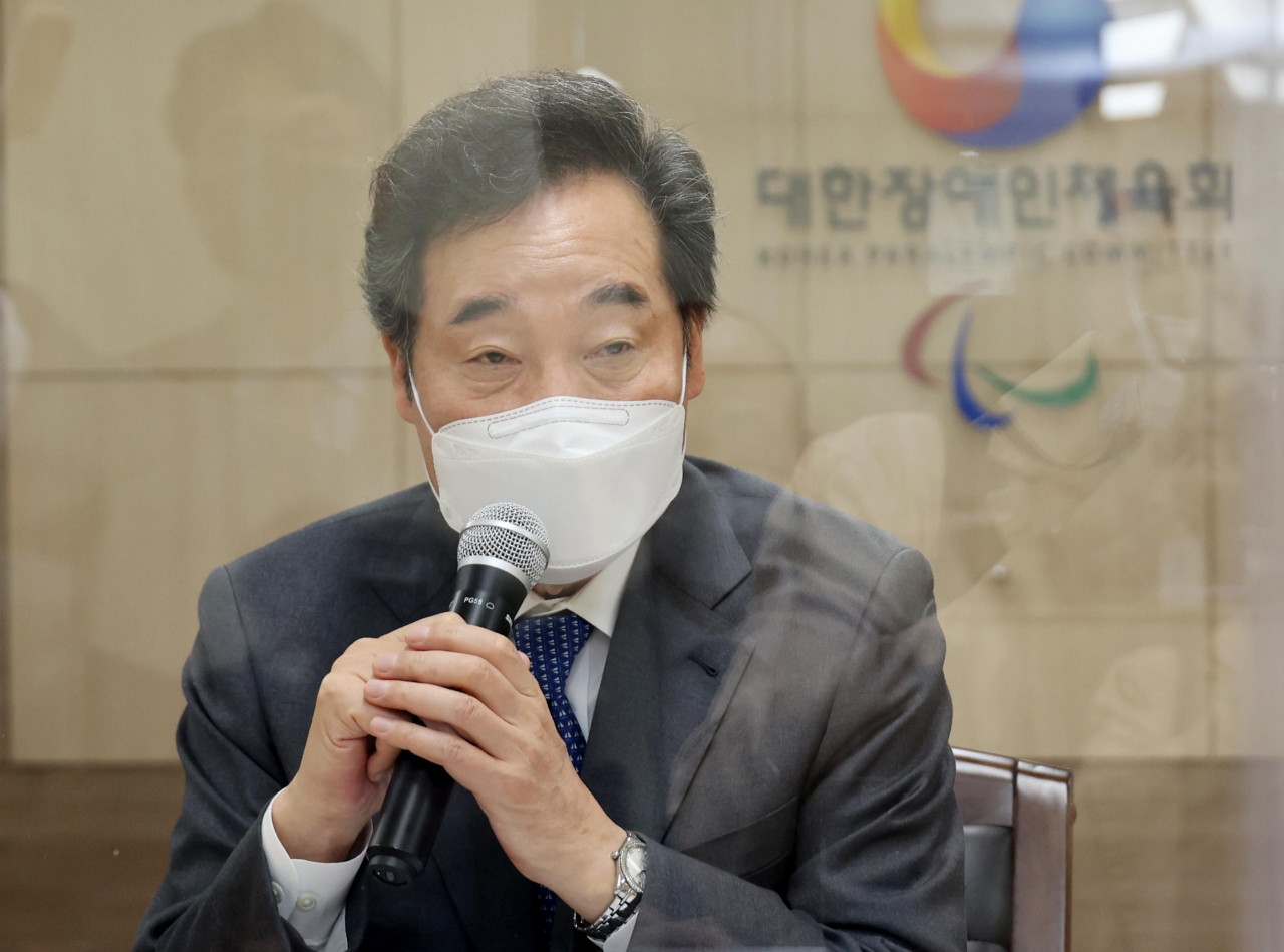 이낙연 더불어민주당 상임선대위원장. [연합]