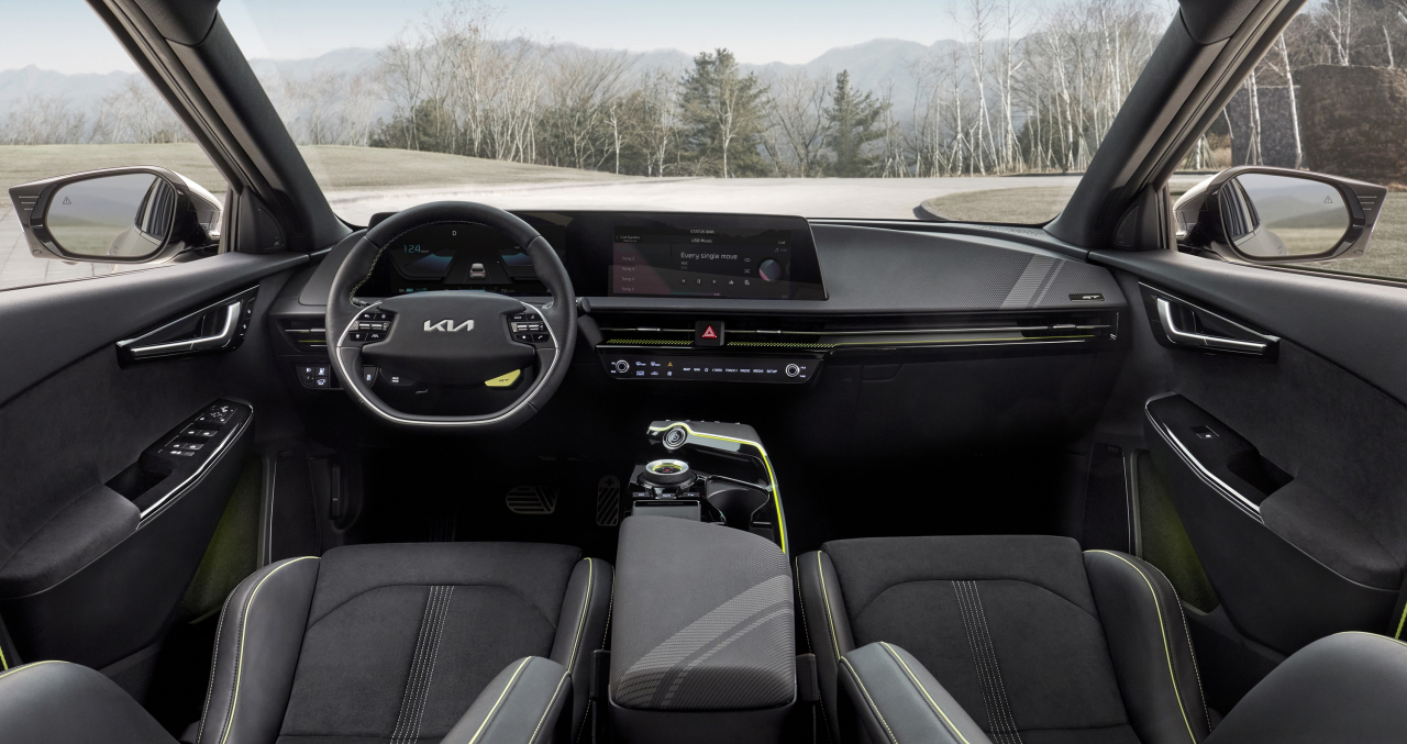 기아 EV6 GT 내장 디자인. [기아 제공]
