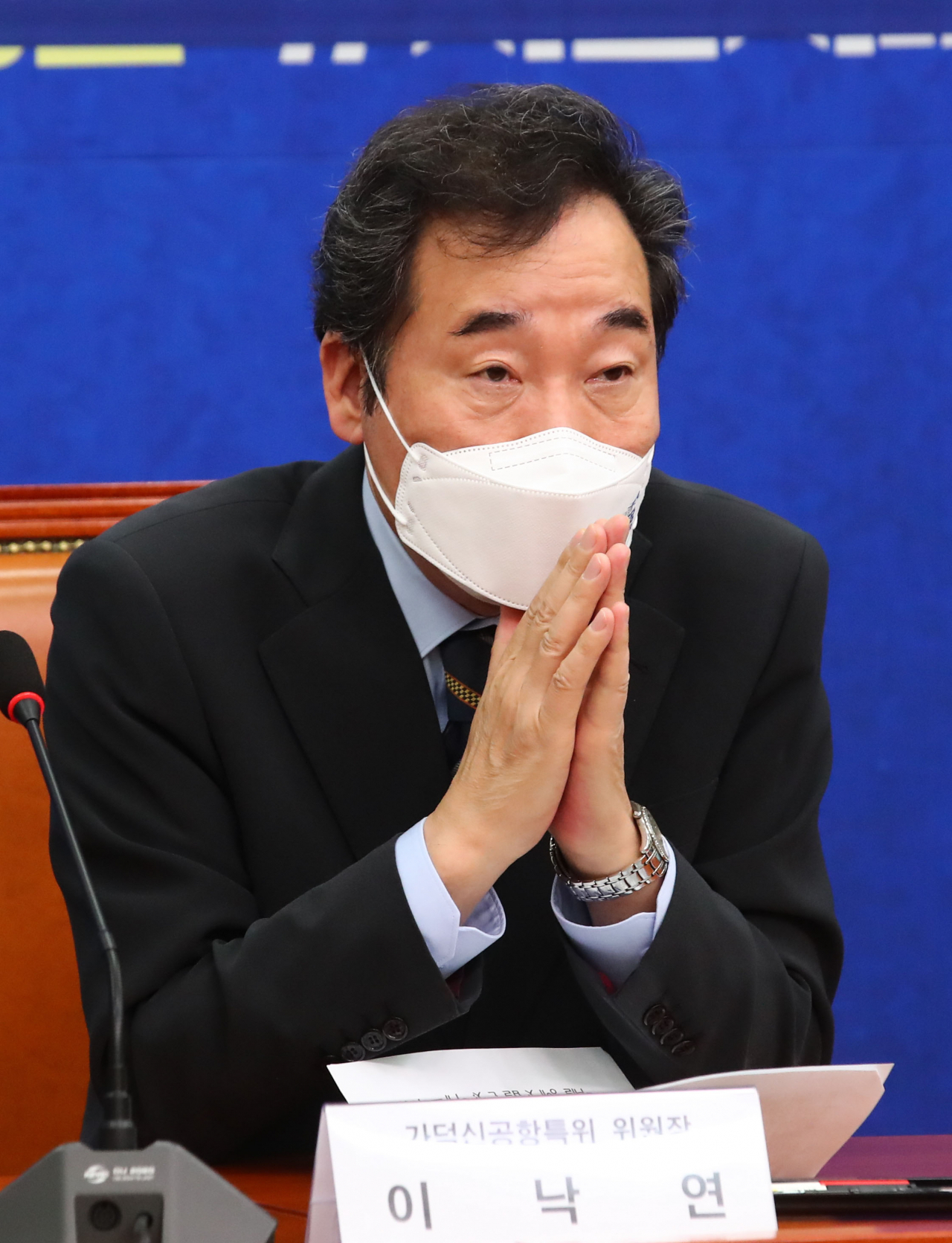 이낙연 더불어민주당 상임선거대책위원장. 이상섭 기자
