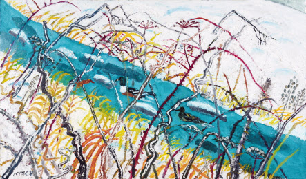 김종학, 설경, 97&times;162.2cm(100), 캔버스에 유채, 2005