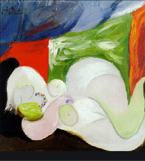 파블로 피카소, 목걸이에 누워있는 알몸의 여인(마리-테레즈)·1932