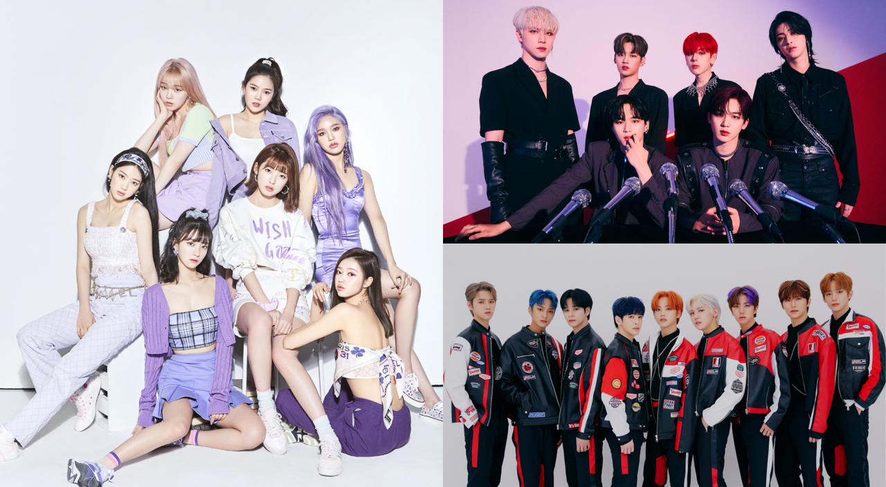 오마이걸, 위아이, 크래비티 [WM엔터테인먼트, 위엔터테인먼트, 스타쉽엔터테인먼트 제공]