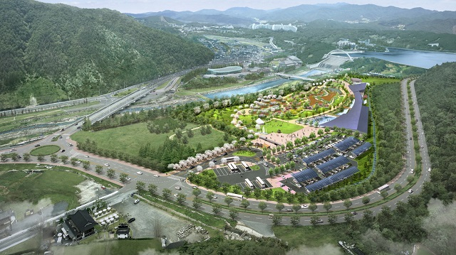 경주 식물원(라원) 조성사업 조감도.[경주시 제공]