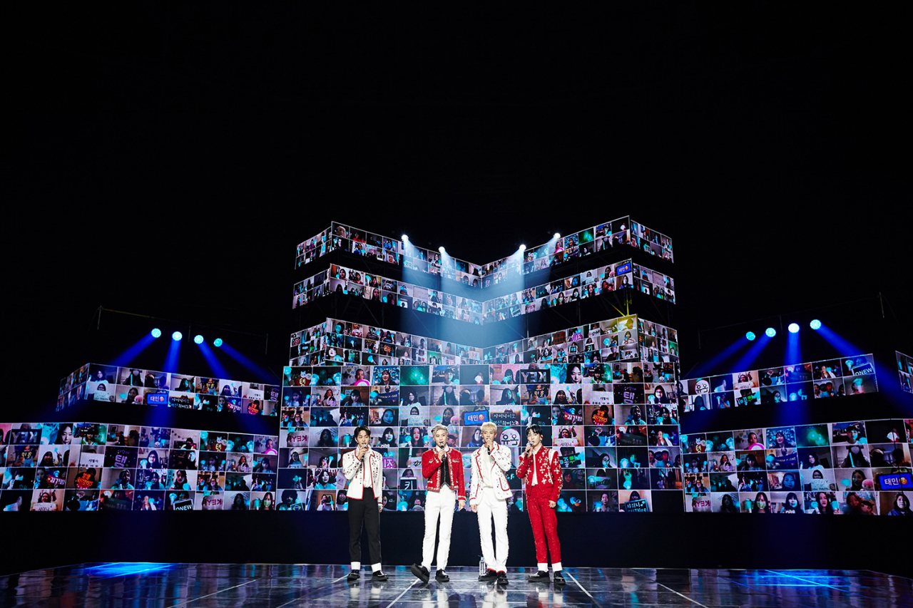 샤이니 첫 온라인 콘서트 '비욘드 라이브-샤이니 : 샤이니 월드' [SM엔터테인먼트 제공]