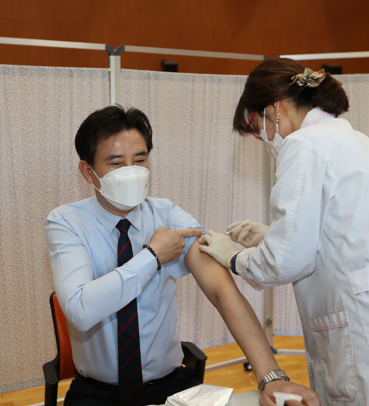 서철모 화성시장 백신접종