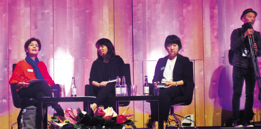2019 스웨덴 국제도서전 한강 작가 문학 세미나. [한국문학번역원 제공]