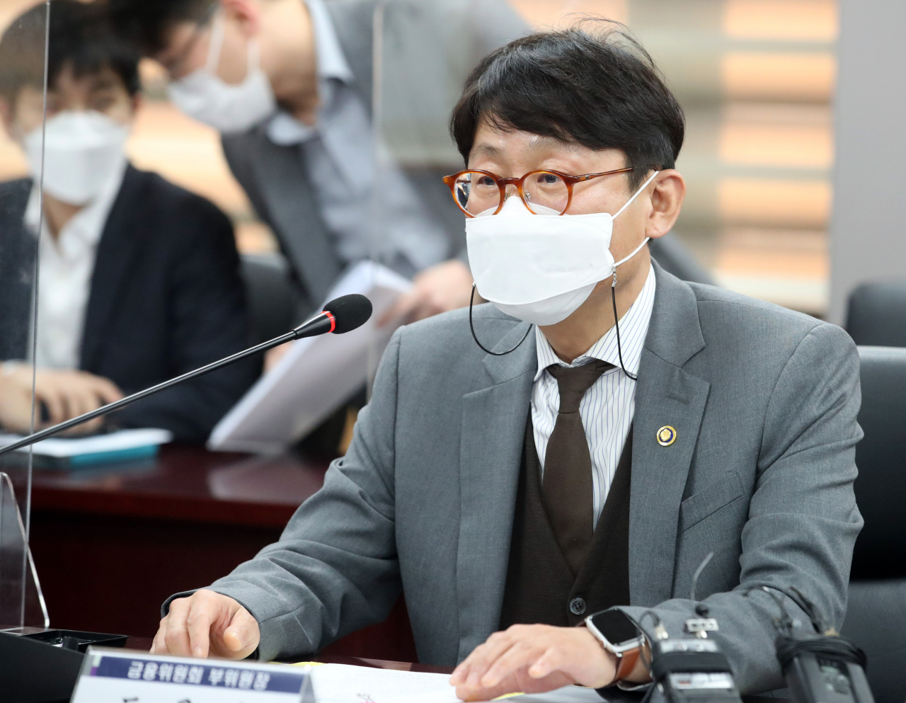 도규상 금융위원회 부위원장 [연합]