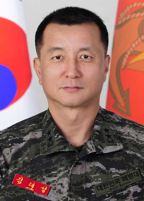국방부는 8일 김태성 제1해병사단장(소장)을 중장으로 진급시켜 해병대사령관으로 임명한다고 밝혔다. [제공 국방부]