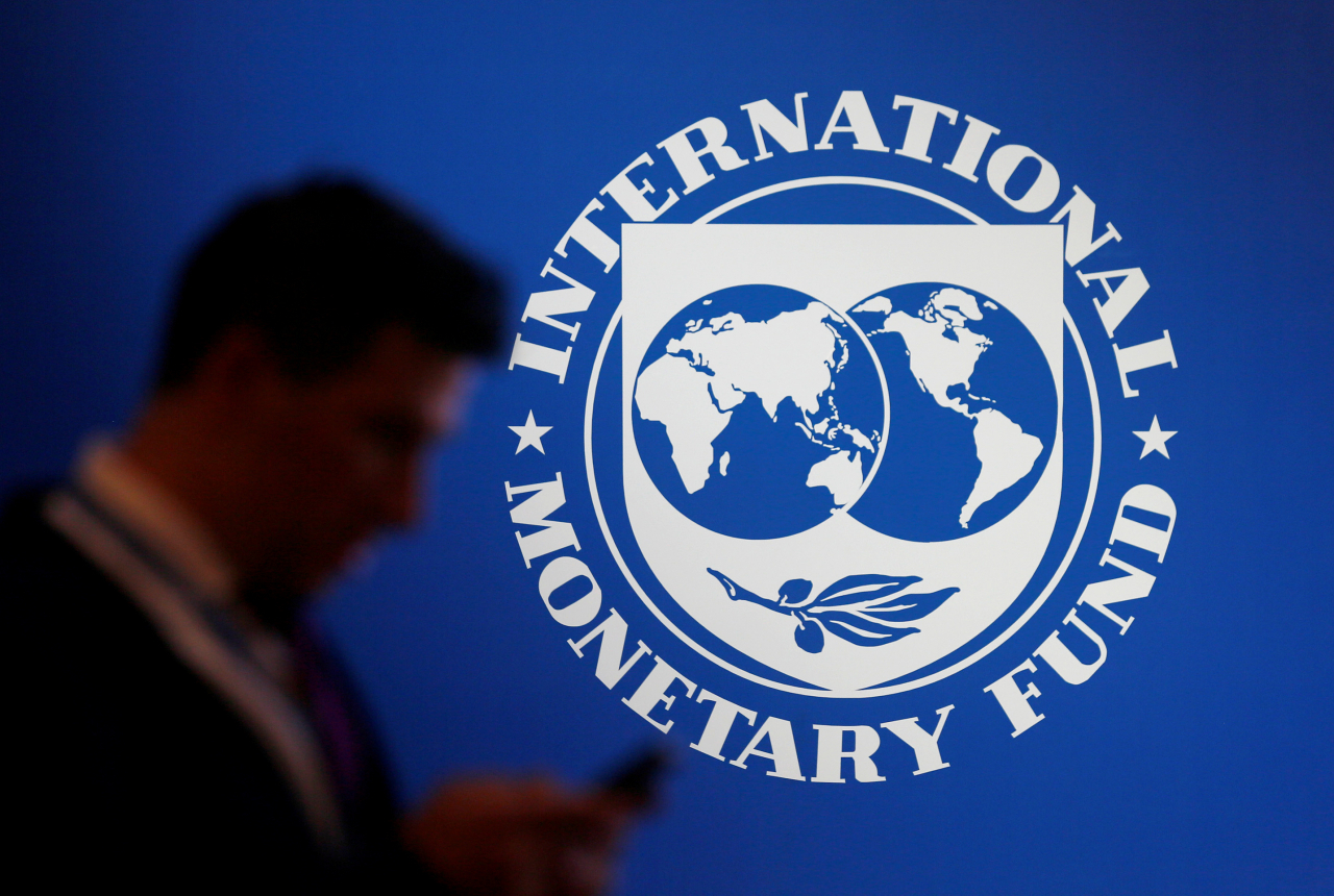 국제통화기금(IMF) 로고. [로이터]