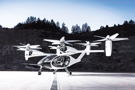 토요타가 투자한 조비에비에이션의 e-VTOL 컨셉트. [조비에비에이션 제공]
