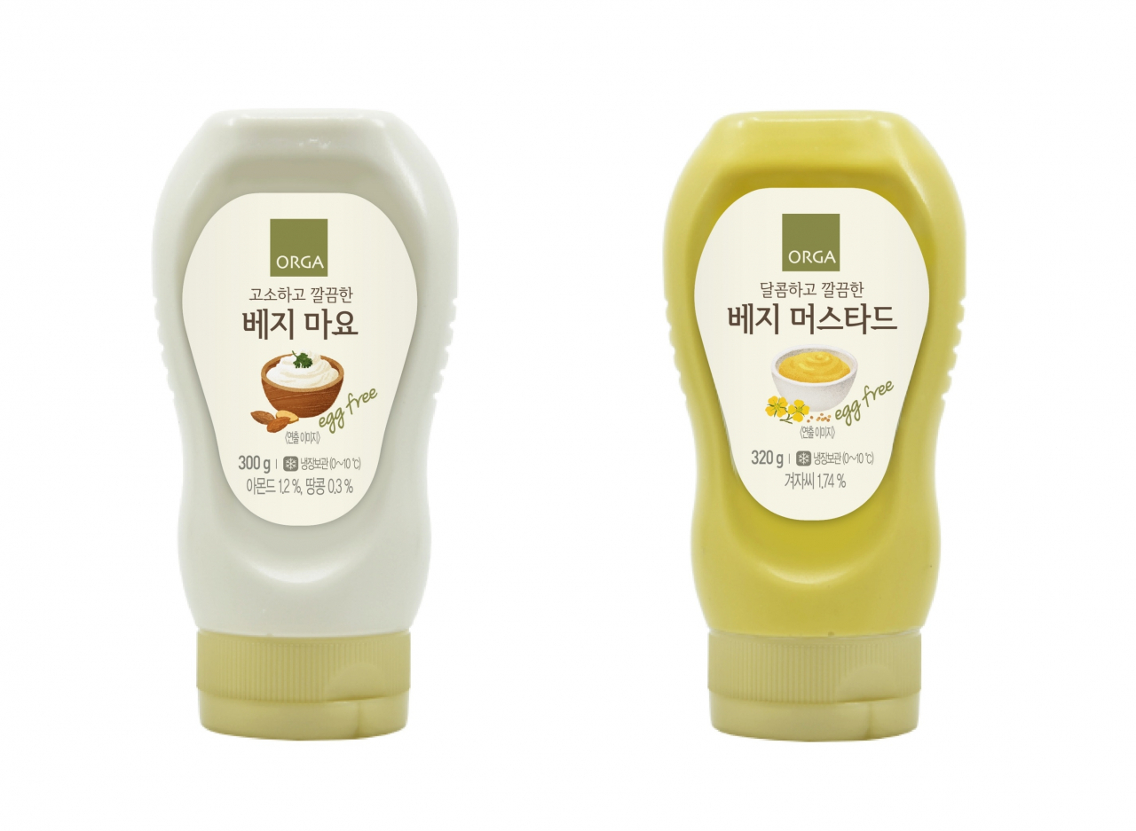 식물성 원료로 만든 올가홀푸드 베지소스 2종 [올가홀푸드 제공]