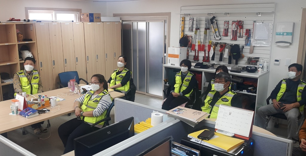 경기행복마을관리소 교육.[경기도 제공]