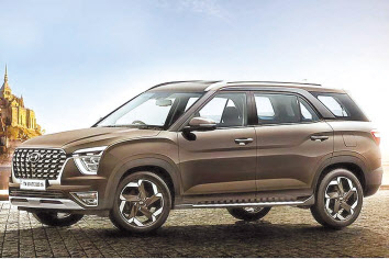 현대차가 지난 8일 공개한 7인승 SUV 알카자르(Alcazar). [현대차 제공]